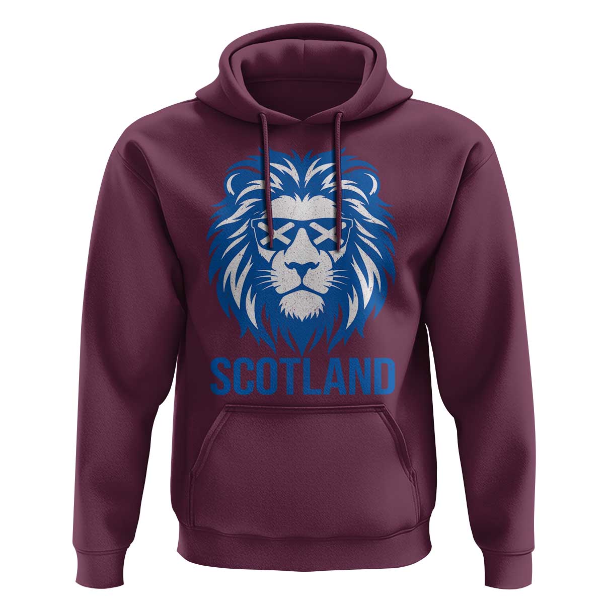 Vintage Scotland Lion Hoodie Retro SCOT Fan Scottish Flag