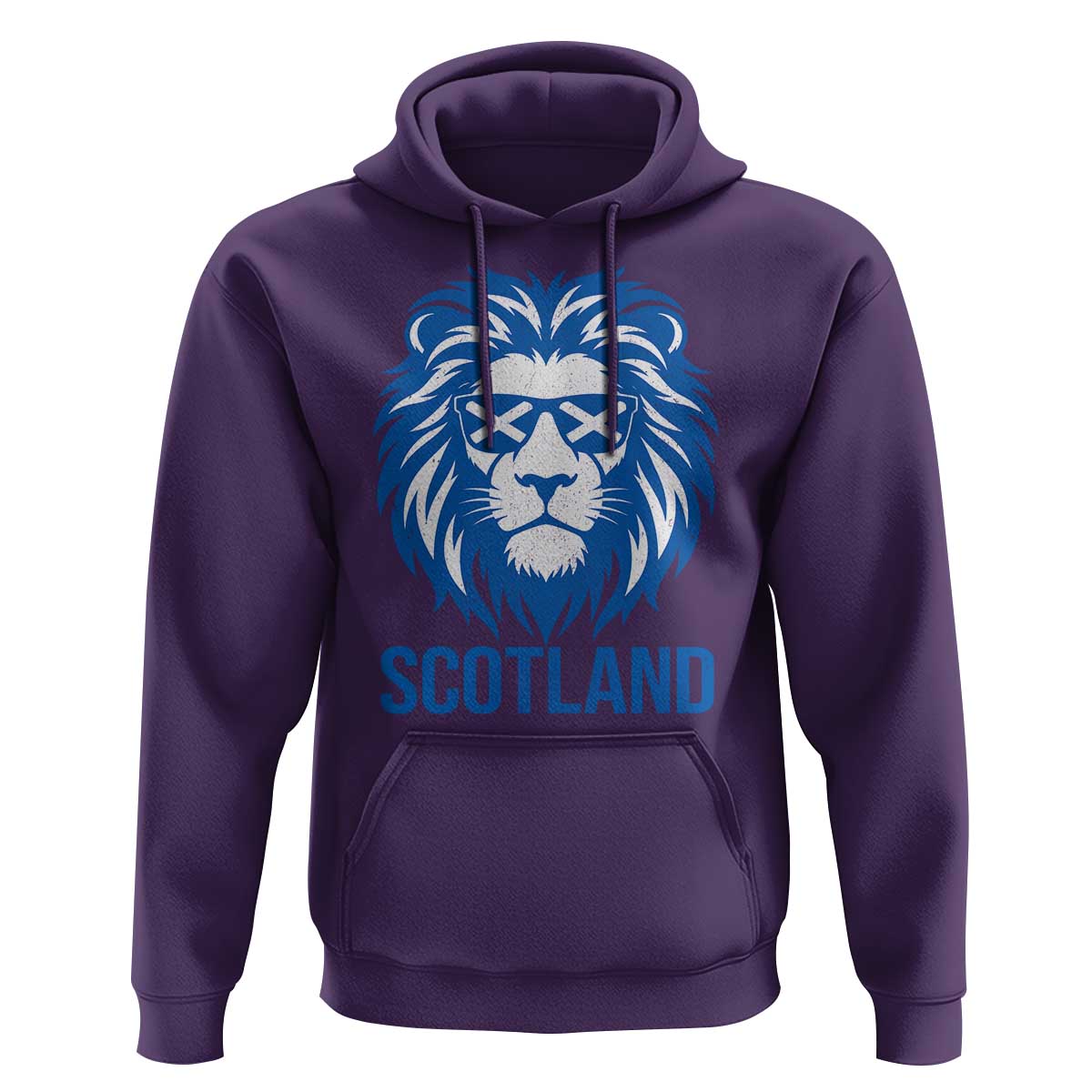 Vintage Scotland Lion Hoodie Retro SCOT Fan Scottish Flag