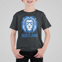 Vintage Scotland Lion T Shirt For Kid Retro SCOT Fan Scottish Flag