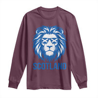 Vintage Scotland Lion Long Sleeve Shirt Retro SCOT Fan Scottish Flag