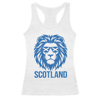 Vintage Scotland Lion Racerback Tank Top Retro SCOT Fan Scottish Flag