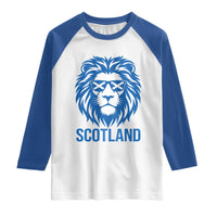 Vintage Scotland Lion Raglan Shirt Retro SCOT Fan Scottish Flag