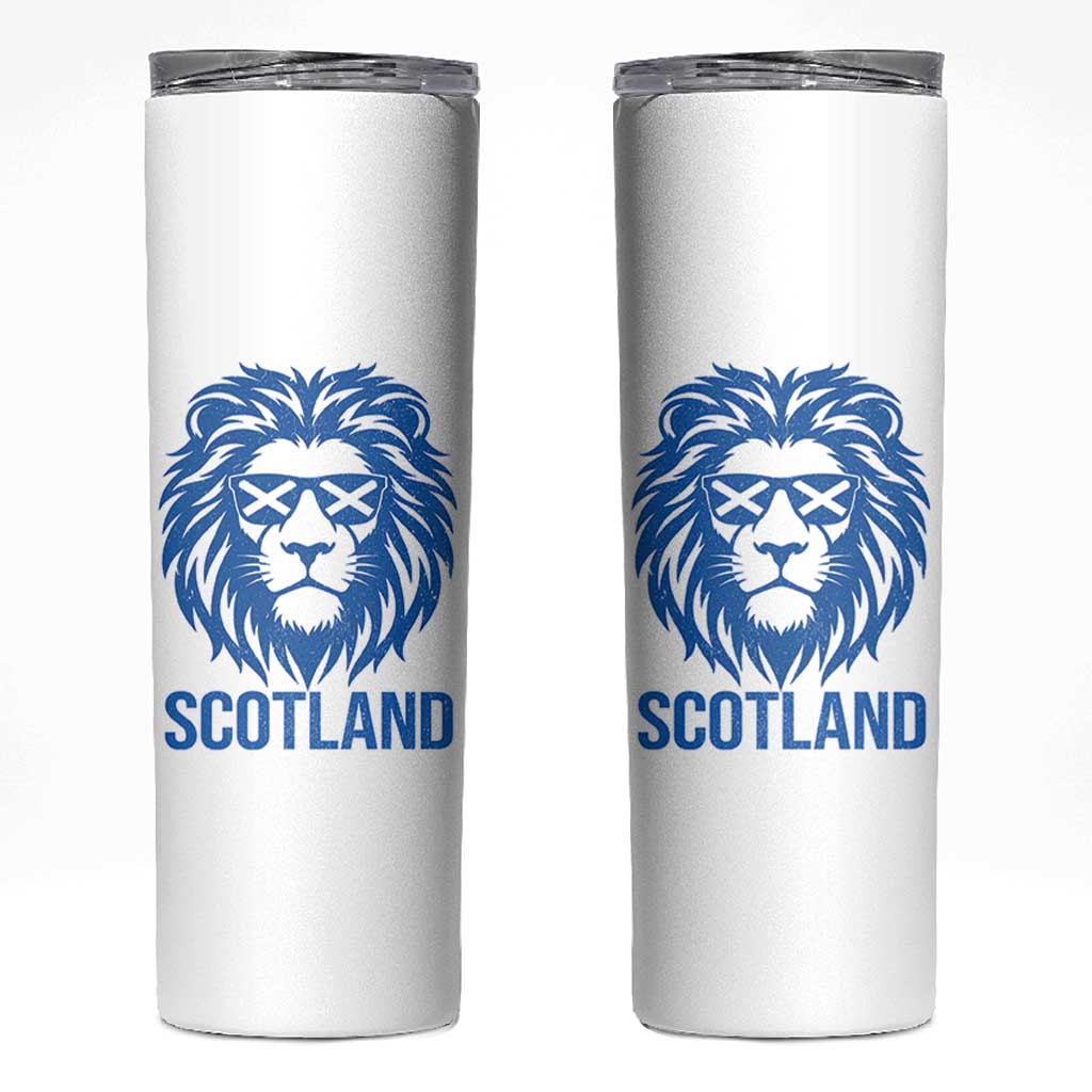 Vintage Scotland Lion Skinny Tumbler Retro SCOT Fan Scottish Flag