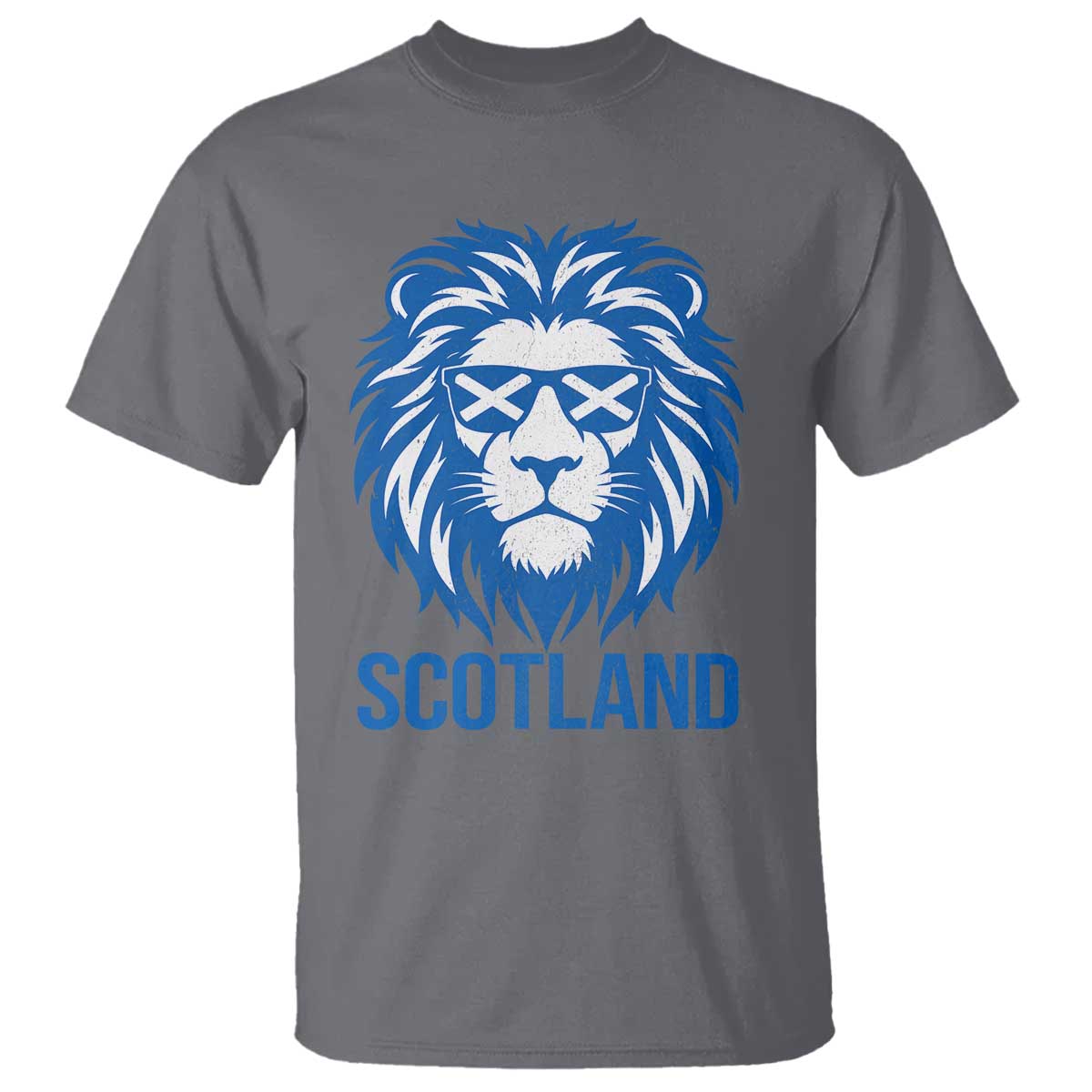 Vintage Scotland Lion T Shirt Retro SCOT Fan Scottish Flag