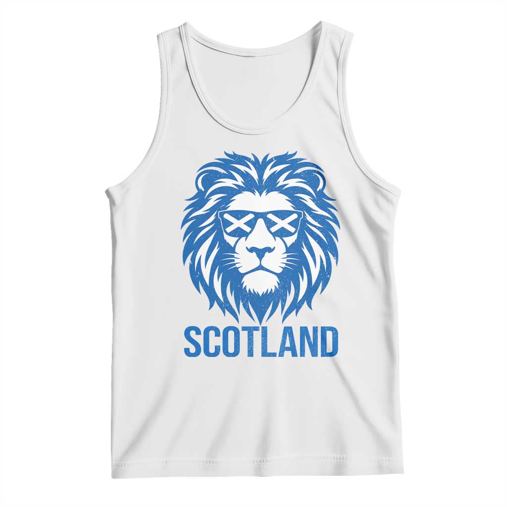 Vintage Scotland Lion Tank Top Retro SCOT Fan Scottish Flag