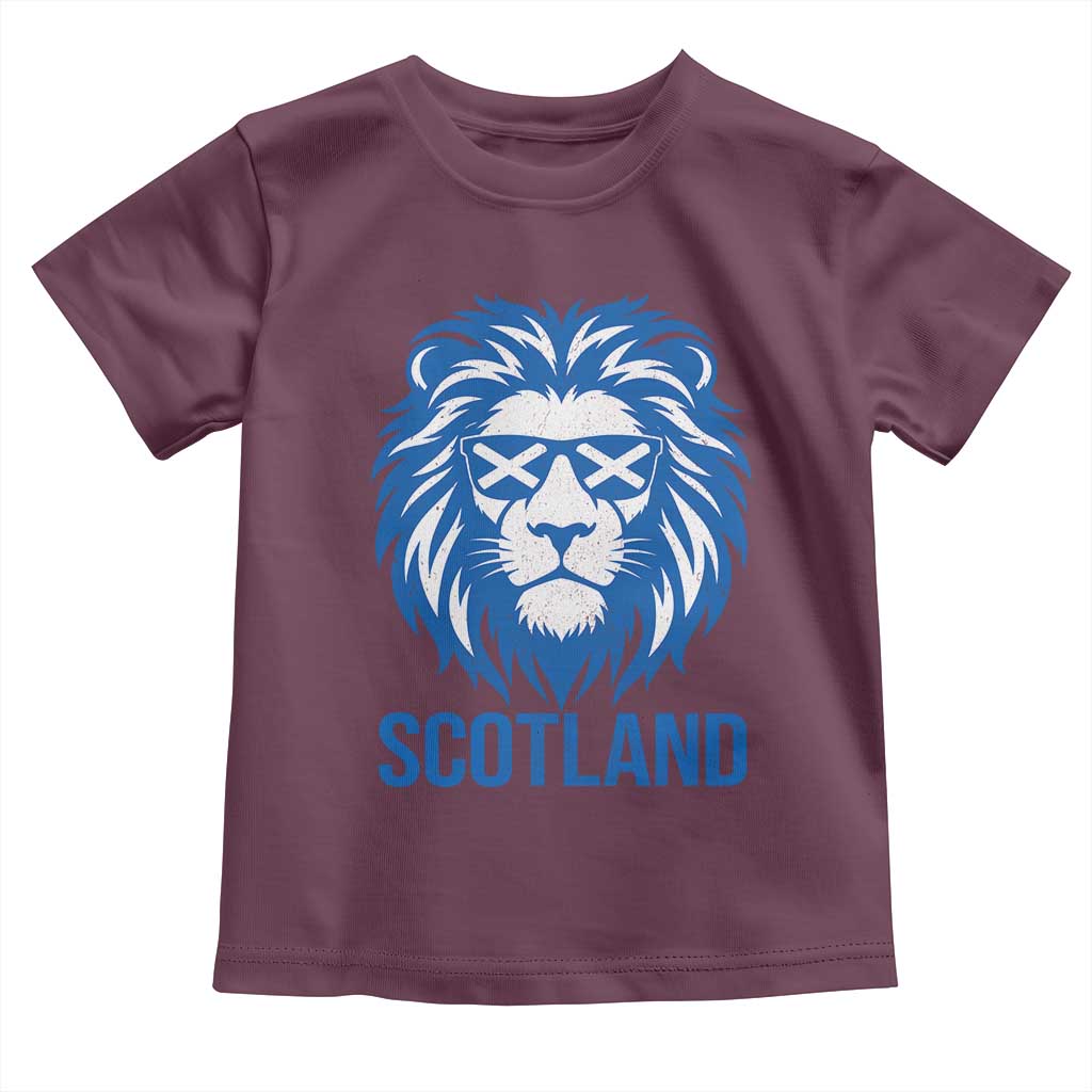 Vintage Scotland Lion Toddler T Shirt Retro SCOT Fan Scottish Flag