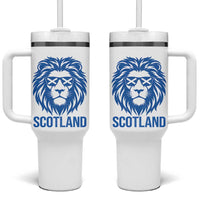 Vintage Scotland Lion Tumbler With Handle Retro SCOT Fan Scottish Flag