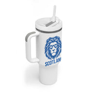 Vintage Scotland Lion Tumbler With Handle Retro SCOT Fan Scottish Flag