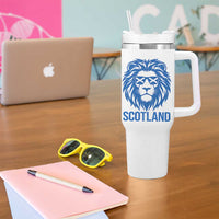 Vintage Scotland Lion Tumbler With Handle Retro SCOT Fan Scottish Flag