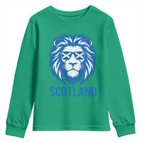 Vintage Scotland Lion Youth Sweatshirt Retro SCOT Fan Scottish Flag
