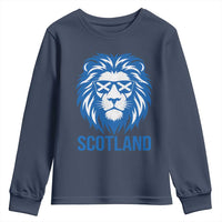 Vintage Scotland Lion Youth Sweatshirt Retro SCOT Fan Scottish Flag