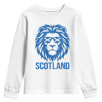 Vintage Scotland Lion Youth Sweatshirt Retro SCOT Fan Scottish Flag