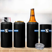 Scotland Lion 4 in 1 Can Cooler Tumbler Retro Scottish Flag SCOT