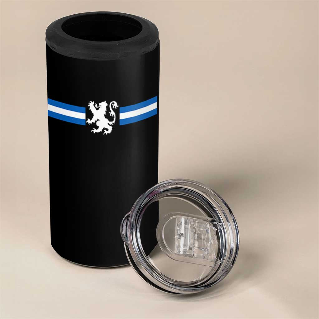 Scotland Lion 4 in 1 Can Cooler Tumbler Retro Scottish Flag SCOT