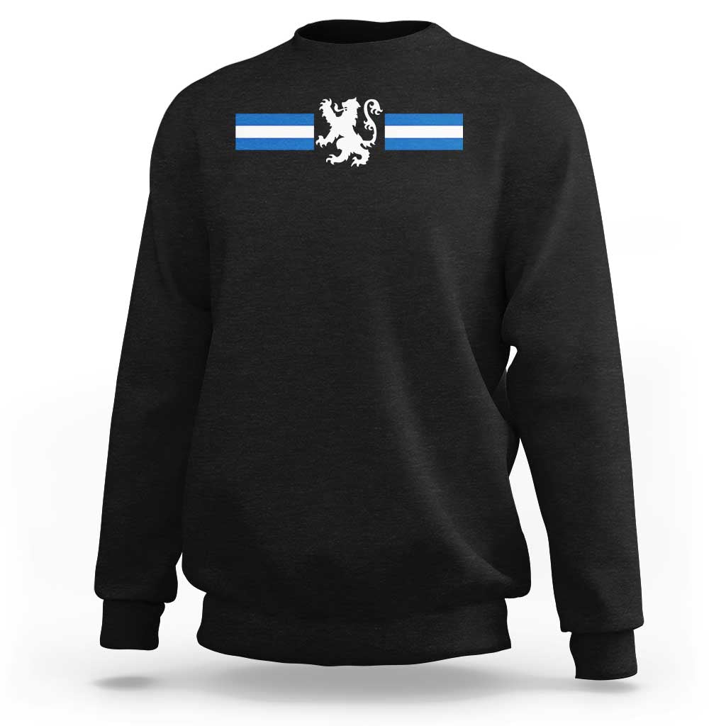 Scotland Lion Sweatshirt Retro Scottish Flag SCOT