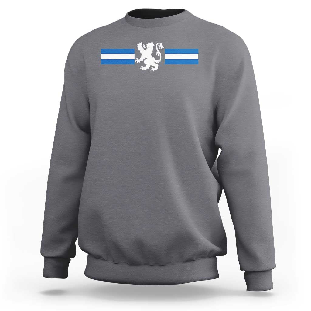 Scotland Lion Sweatshirt Retro Scottish Flag SCOT