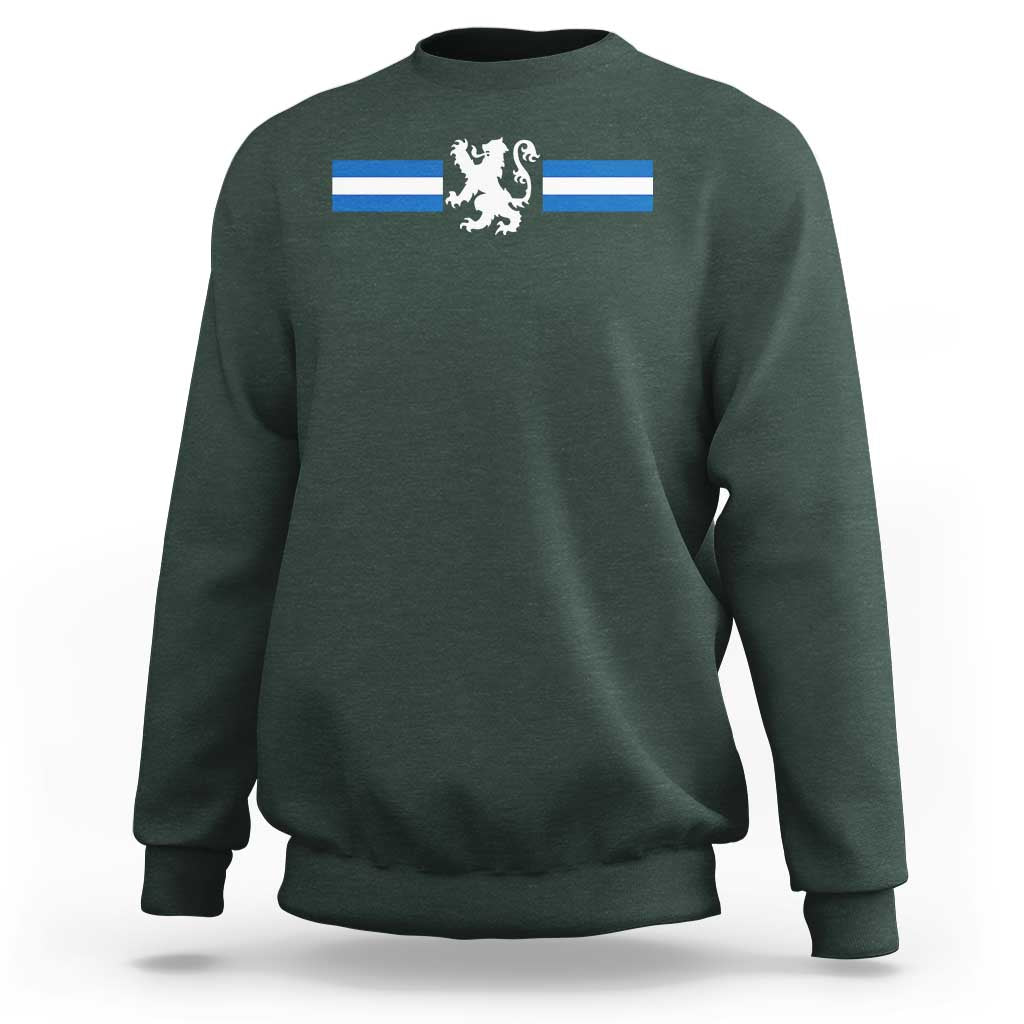 Scotland Lion Sweatshirt Retro Scottish Flag SCOT