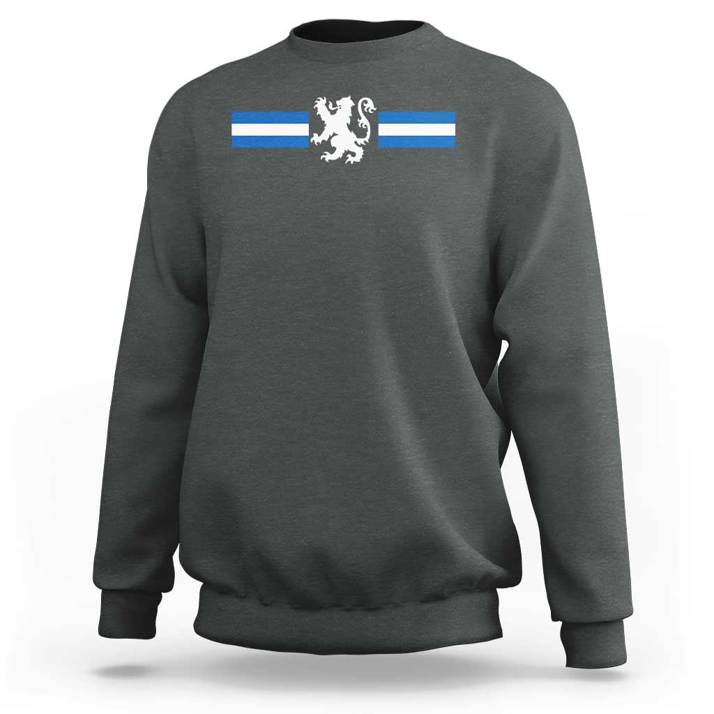 Scotland Lion Sweatshirt Retro Scottish Flag SCOT