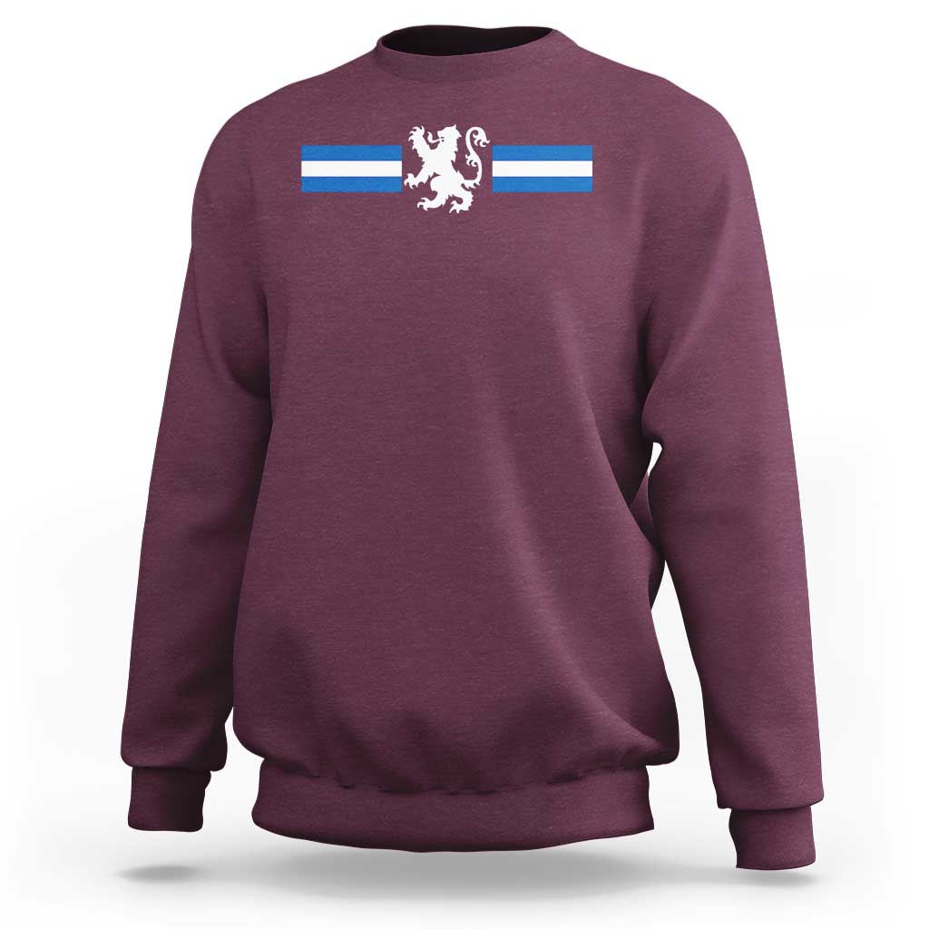 Scotland Lion Sweatshirt Retro Scottish Flag SCOT