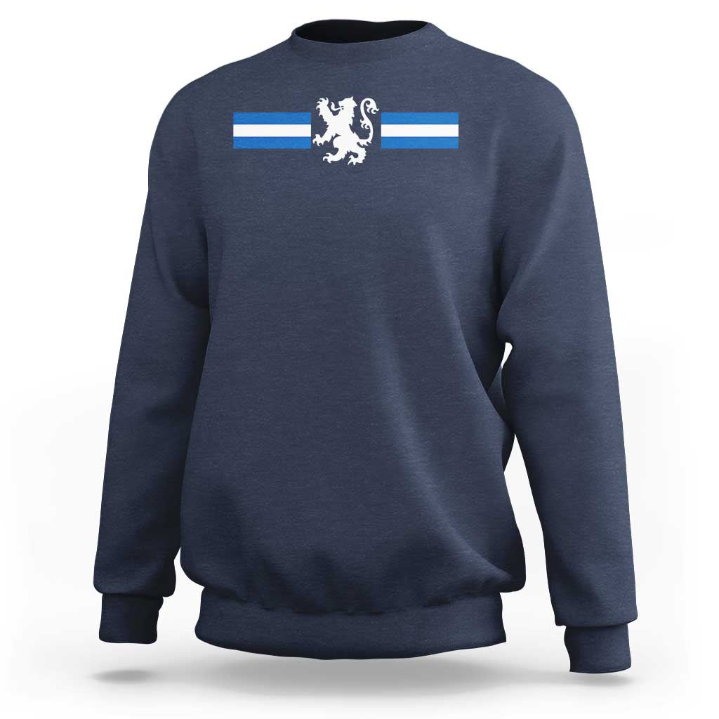 Scotland Lion Sweatshirt Retro Scottish Flag SCOT