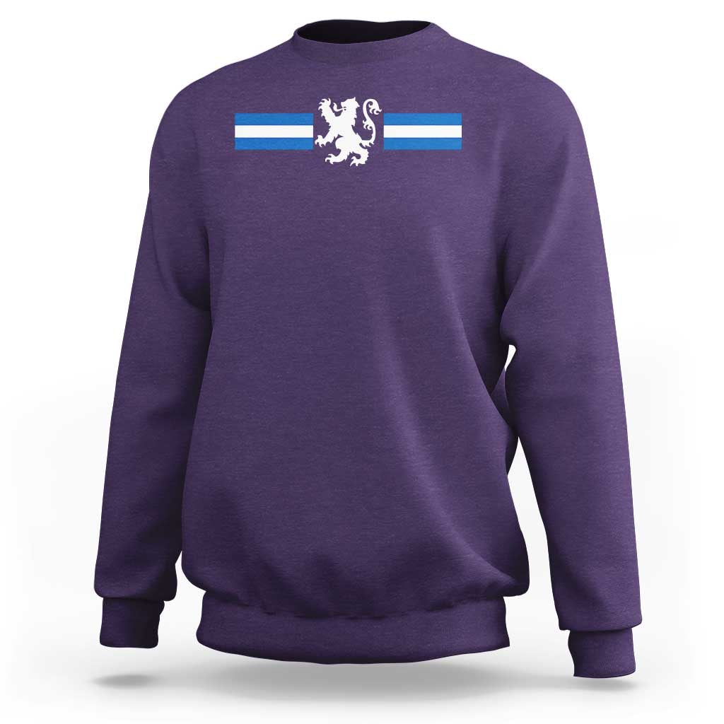 Scotland Lion Sweatshirt Retro Scottish Flag SCOT