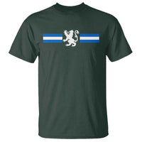 Scotland Lion T Shirt Retro Scottish Flag SCOT