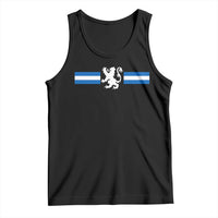 Scotland Lion Tank Top Retro Scottish Flag SCOT