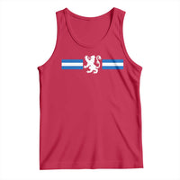 Scotland Lion Tank Top Retro Scottish Flag SCOT