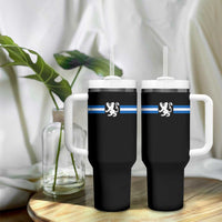 Scotland Lion Tumbler With Handle Retro Scottish Flag SCOT