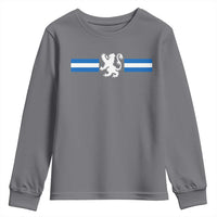 Scotland Lion Youth Sweatshirt Retro Scottish Flag SCOT