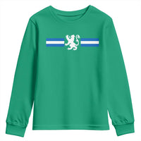 Scotland Lion Youth Sweatshirt Retro Scottish Flag SCOT