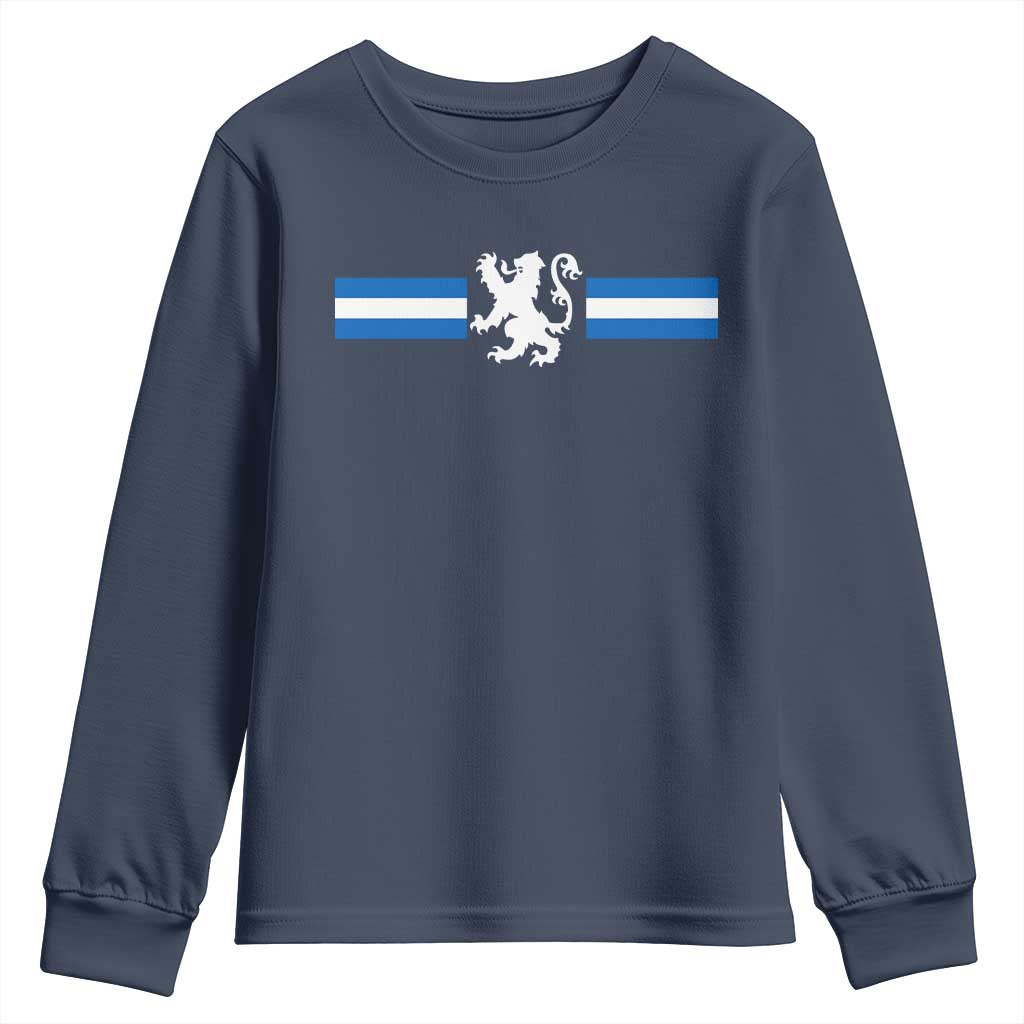 Scotland Lion Youth Sweatshirt Retro Scottish Flag SCOT