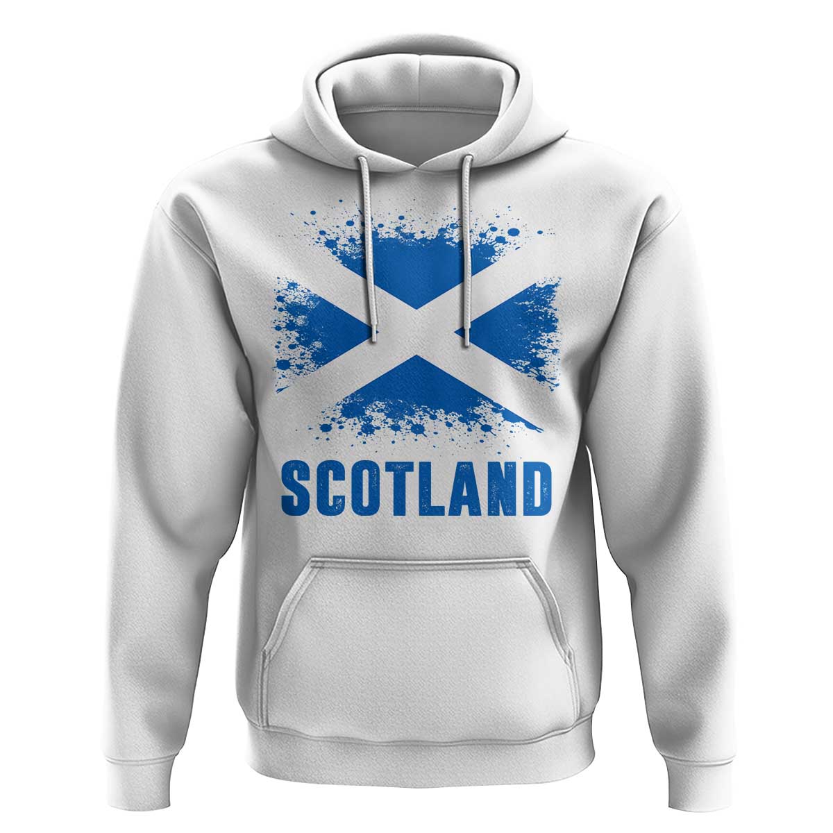 Scotland Hoodie Retro Vintage Watercolors Sport Scottish Flag SCOT