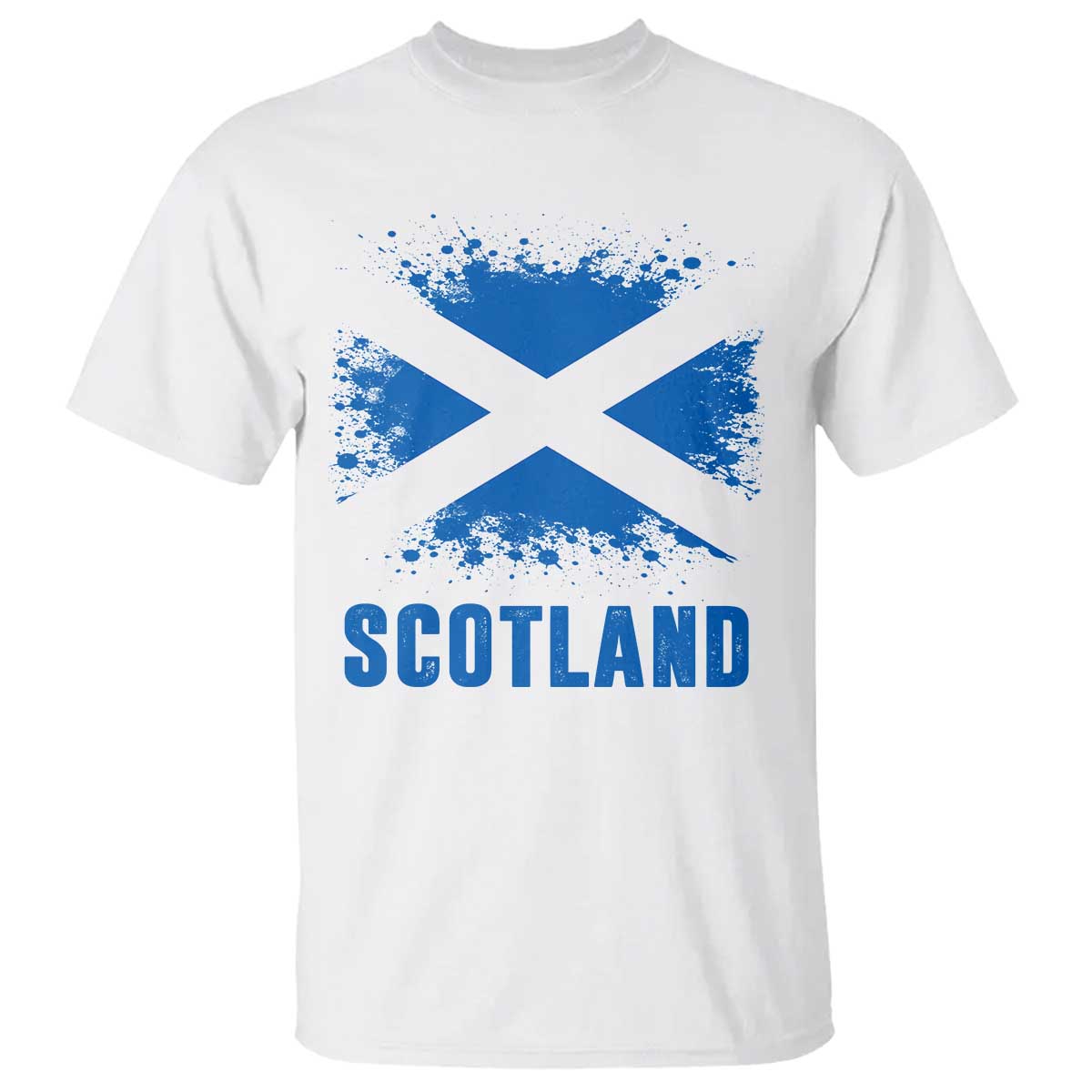 Scotland T Shirt Retro Vintage Watercolors Sport Scottish Flag SCOT
