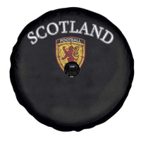 Scotland Soccer Spare Tire Cover Scottish Rampant Lion Scotland Coat of Arms Banner Football Fan