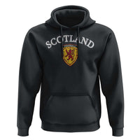 Scotland Soccer Hoodie Scottish Rampant Lion Scotland Coat of Arms Banner Football Fan