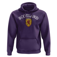 Scotland Soccer Hoodie Scottish Rampant Lion Scotland Coat of Arms Banner Football Fan