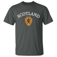 Scotland Soccer T Shirt Scottish Rampant Lion Scotland Coat of Arms Banner Football Fan
