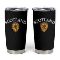 Scotland Soccer Tumbler Cup Scottish Rampant Lion Scotland Coat of Arms Banner Football Fan