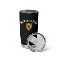 Scotland Soccer Tumbler Cup Scottish Rampant Lion Scotland Coat of Arms Banner Football Fan