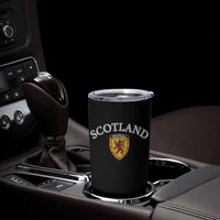 Scotland Soccer Tumbler Cup Scottish Rampant Lion Scotland Coat of Arms Banner Football Fan