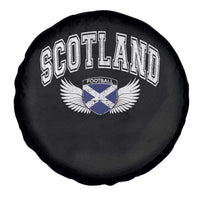 Scotland Soccer Spare Tire Cover Retro Vintage Scottish Flag Football Fan