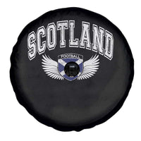 Scotland Soccer Spare Tire Cover Retro Vintage Scottish Flag Football Fan