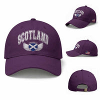 Scotland Soccer Baseball Cap Retro Vintage Scottish Flag Football Fan