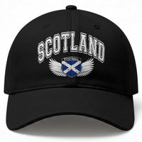 Scotland Soccer Baseball Cap Retro Vintage Scottish Flag Football Fan