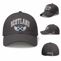 Scotland Soccer Baseball Cap Retro Vintage Scottish Flag Football Fan