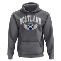 Scotland Soccer Hoodie Retro Vintage Scottish Flag Football Fan