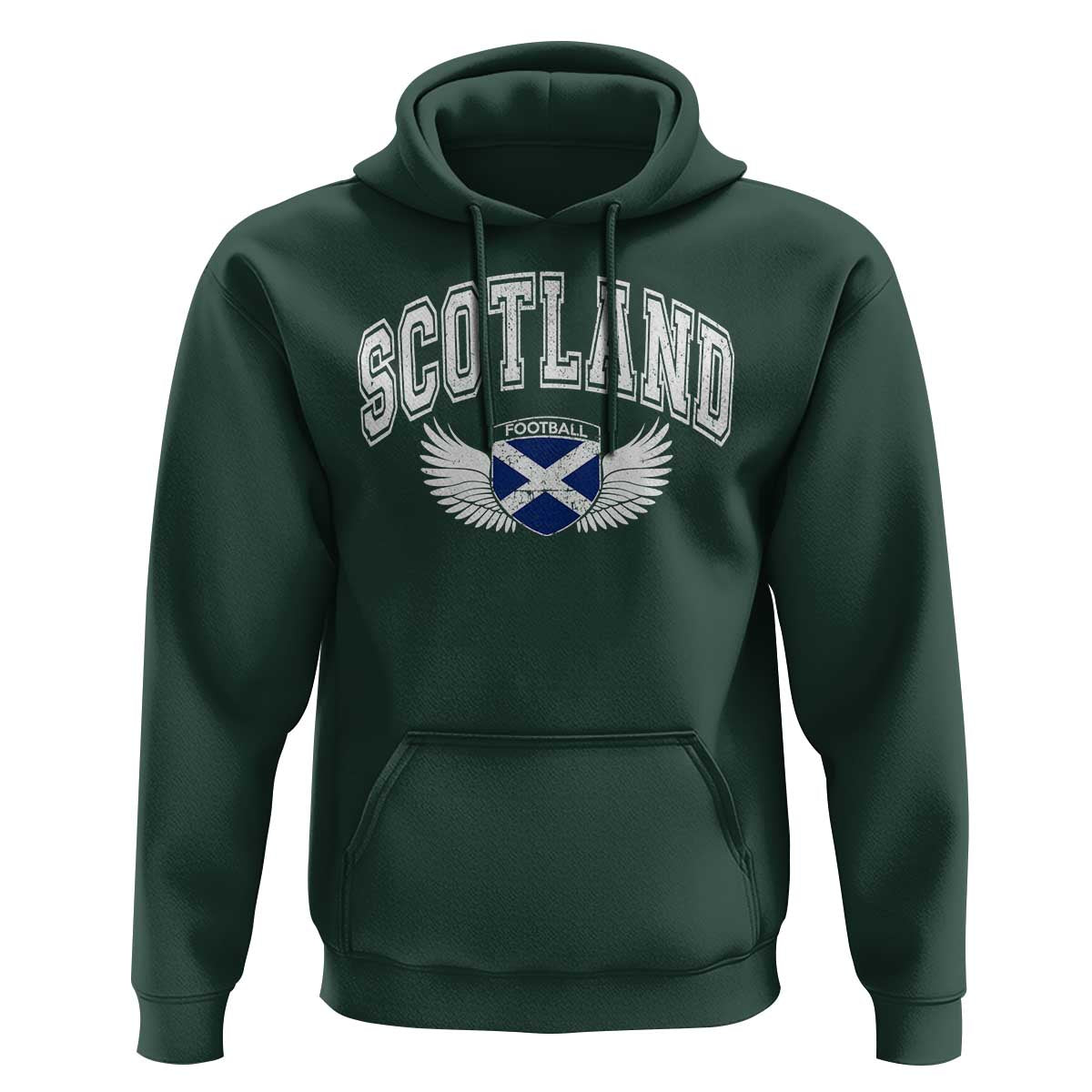 Scotland Soccer Hoodie Retro Vintage Scottish Flag Football Fan