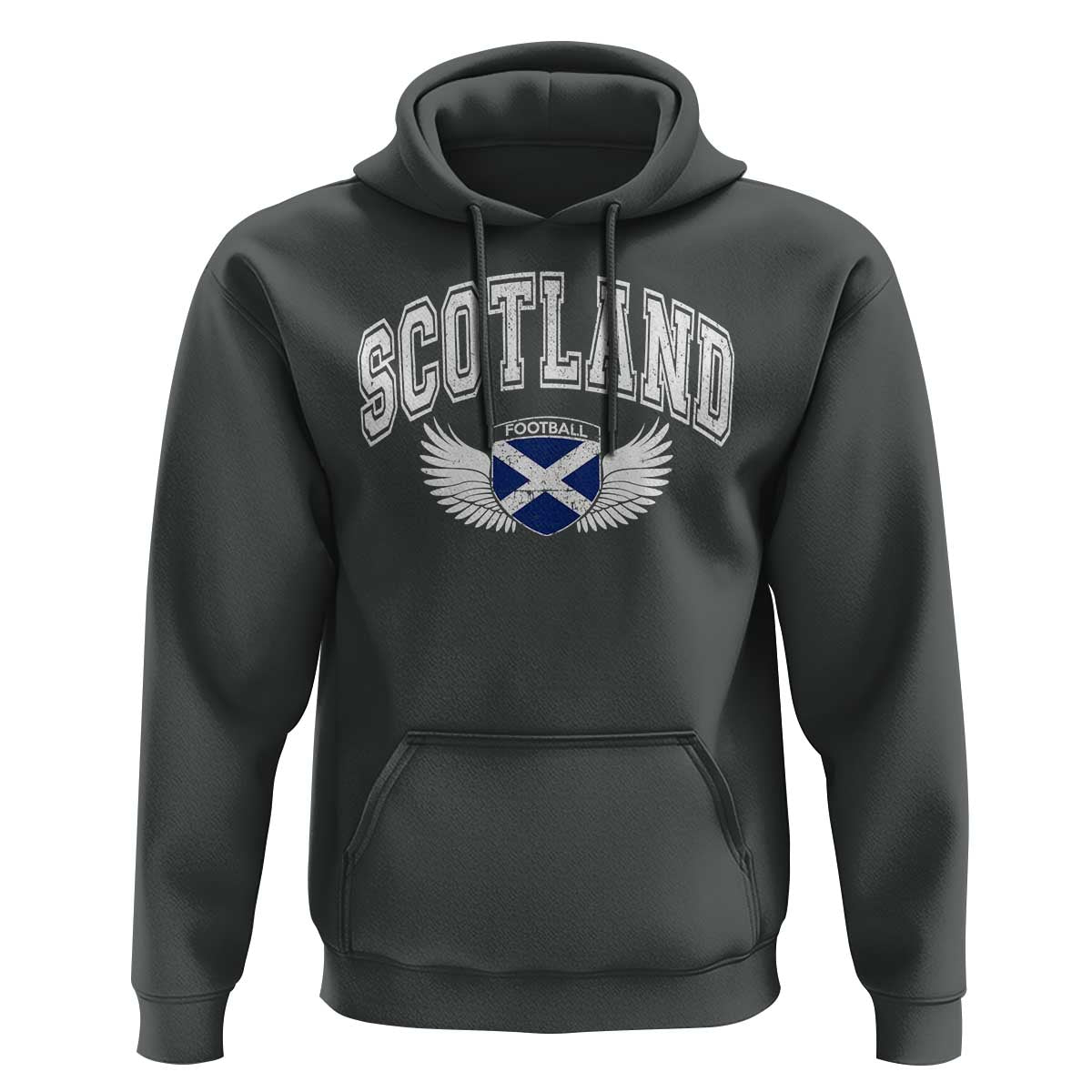 Scotland Soccer Hoodie Retro Vintage Scottish Flag Football Fan