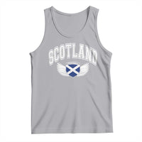 Scotland Soccer Tank Top Retro Vintage Scottish Flag Football Fan